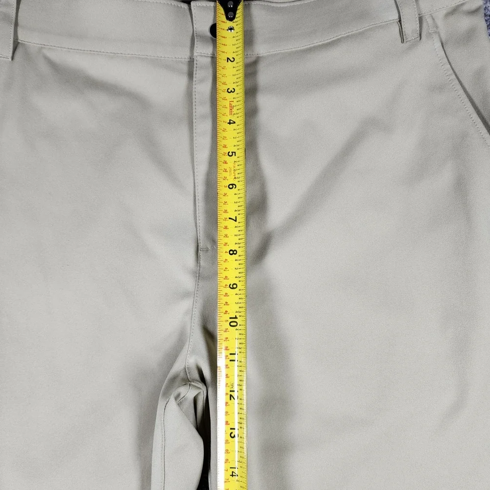 Nike Golf Pants Mens 34x30 Khaki Dri-FIT Moisture Wicking Excellent